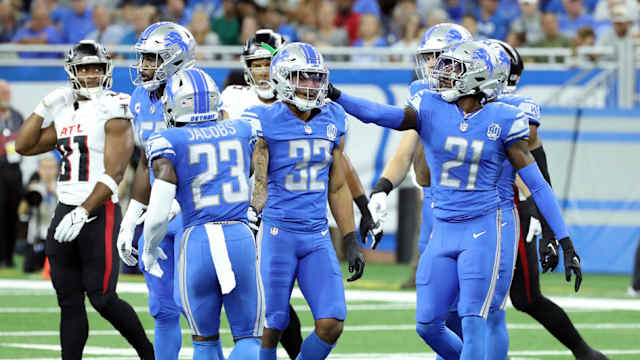 Detroit Lions rookie defensive back Brian Branch